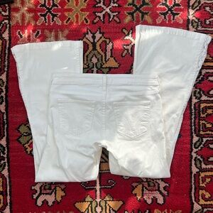 Hollister White Flared Pants